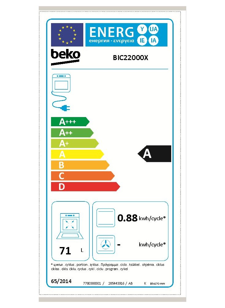 BEKO BIDM15500XDS