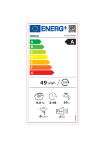 SAMSUNG WW90T754ABT