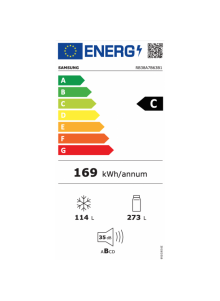 Frigo congélateur SAMSUNG RB38A7B63B1/EF