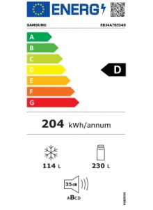 Frigo Congélateur BeSpoke SAMSUNG RB34A7B5D48