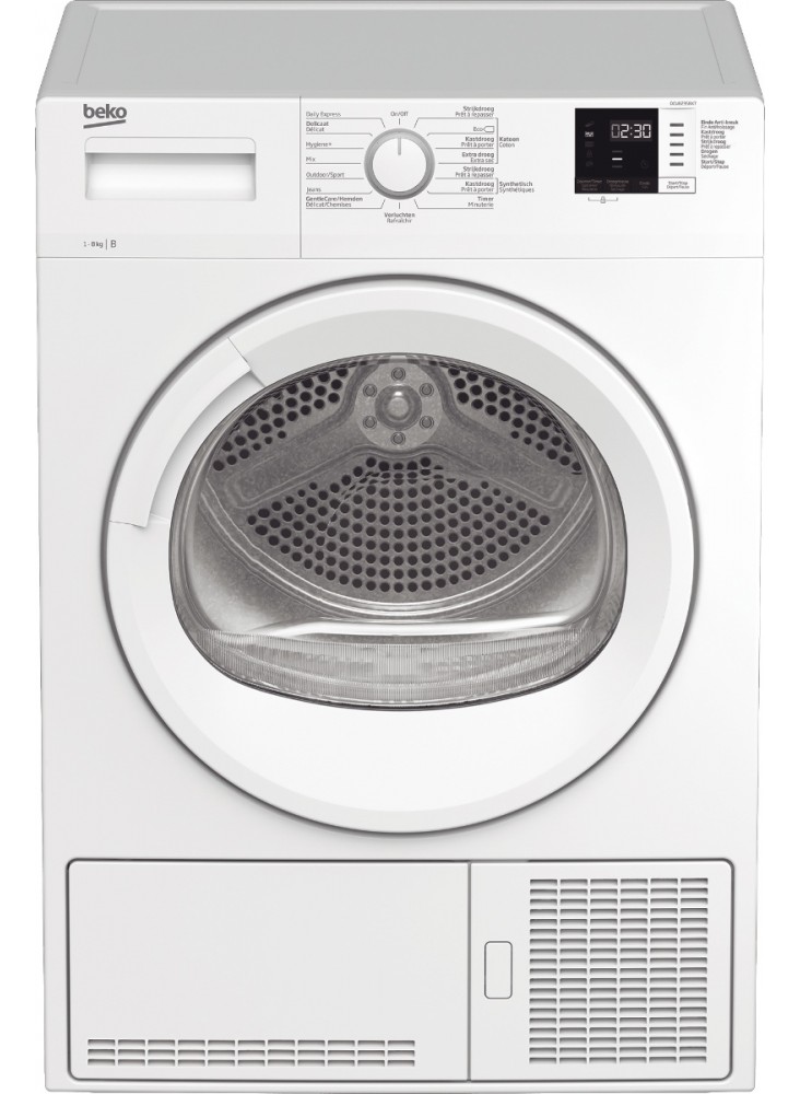 Sèche linge condensation BEKO DCU8235BXT