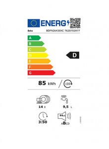 Lave vaisselle BEKO BDFN26430XC