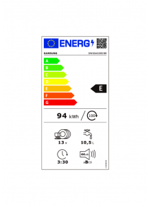 Lave vaisselle encastrable SAMSUNG DW60A6080BB/ET