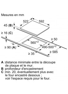 Taque vitrocéramique SIEMENS ET61RBEB8E