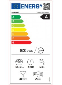 Lave linge SAMSUNG WW11BB534AABS2