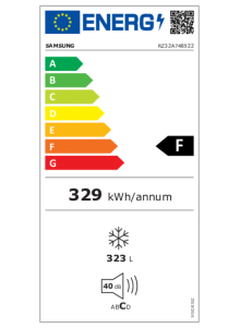 Congélateur BeSpoke noir SAMSUNG RZ32A748522/EF