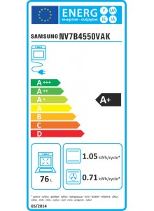 Four SAMSUNG Dual Cook Flex NV7B4550VAK/U1