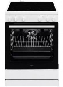 Cuisinière vitrocéramique AEG CCB6200ABW