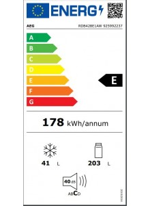 Frigo congélateur AEG RDB428E1AW