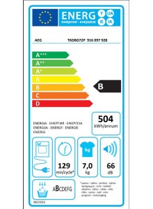 Sèche linge condensation AEG T6DBG72P