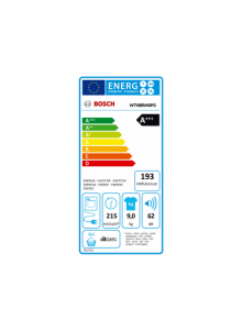 Sèche linge pompe à chaleur BOSCH WTX88M40FG