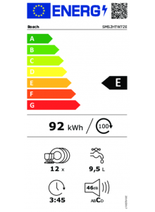 Lave vaisselle pose libre BOSCH SMS2HTW72E