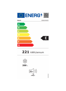 Congélateur armoire BOSCH GSN29VWEV