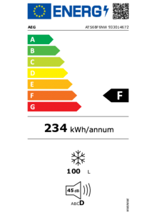 Congélateur de table AEG ATB48D1AW