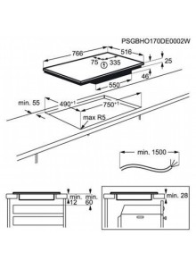 Taque induction AEG IKB84401XB
