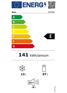 Frigo encastrable BEKO B1754N