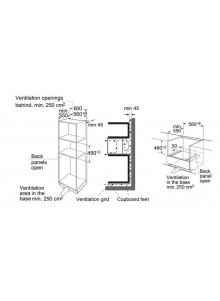 FOUR MICRO-ONDE ENCASTRABLE COMBI BEKOMCI44313BG