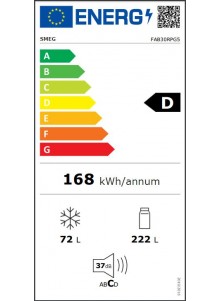 Frigo congélateur SMEG FAB30RPG5