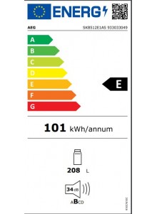 Frigo encastrable AEG SKB512E1AS