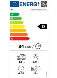 Lave vaisselle full encastrable AEG FSS5367XZ
