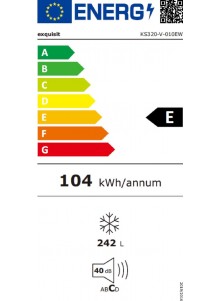 Frigo EXQUISIT KS320-V-H-010