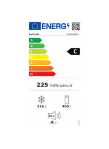 Frigo Americain SAMSUNG RS68A884CSL/EF Classe C