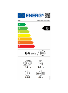 Lave vaisselle full encastrable classe B FSE75768P