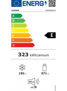 Frigo Americain HISENSE RS694N4ICE