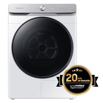 Sèche linge Pompe à chaleur SAMSUNG DV16DG8600BWU3 grande capacité