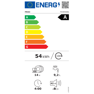 Lave vaisselle full encastrable WHIRLPOOL W7I HP40 LC