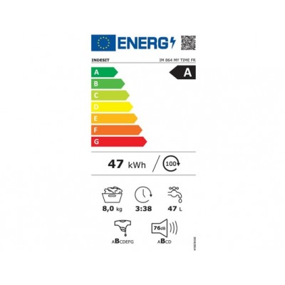 Lave linge INDESIT IMA864MYTIMEFR