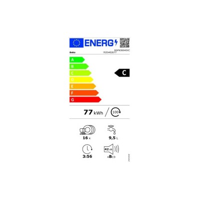 Lave vaisselle BEKO BDFN36640XC
