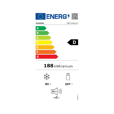 Frigo congélateur HISENSE RB372N4CCD